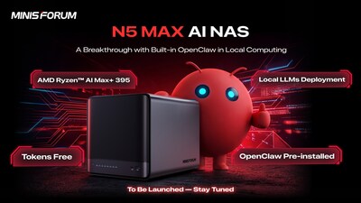 N5 MAX AI NAS - A Breakthrough with Built-in OpenClaw in Local Computing