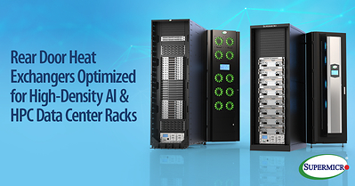 Rear Door Heat Exchangers Optimized for High-Density AI & HPC Data Center Racks