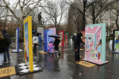 Habitat for Humanity kicked off the first stop of its door pop-up experiential tour in Garibaldi Plaza in New York, N.Y. Popping up in select cities around the world, the open doors invite the public to experience the impact housing has on communities and spark conversations about why home matters.