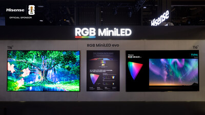 Hisense présente les 116UXS et XR10, ouvrant la voie à une nouvelle ère de MiniLED RVB au CES 2026 • actualités • onvista