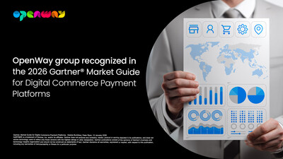 GartnerÂ® Recognizes OpenWay Group in the 2026 Market Guide for Digital Payment Platforms