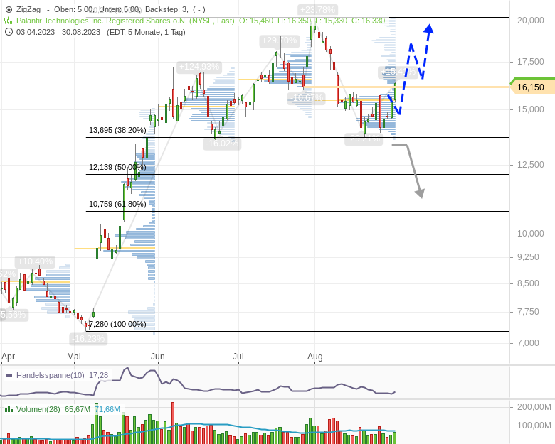 Palantir Technologies Inc. Registered Shares o.N.